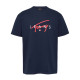 Tommy Hilfiger Ανδρική κοντομάνικη μπλούζα Signature Logo Crew Neck T-Shirt
